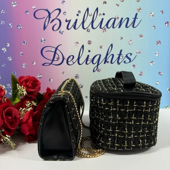 SOLD CROSSBODY & VANITY BAG SET - Picture 4 of 9